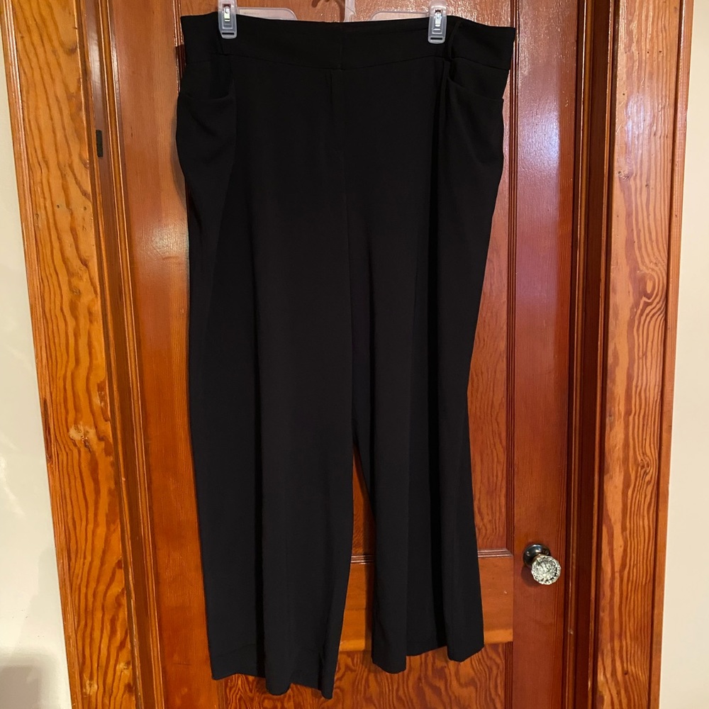 Women’s Size 24 Regular Dress Pants Black
